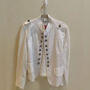 NWT | belle france | Cotton Jacket | White | Size M